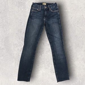 MOTHER Jeans Womens size 25 ankle fray girl crush